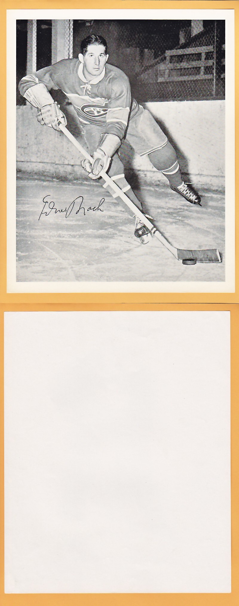 1945-54 QUAKER OATS PHOTO ELMER LACH V.1 photo 1945-54 QUAKER OATS PHOTO ELMER LACH V.1 photo
